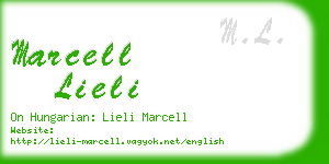 marcell lieli business card